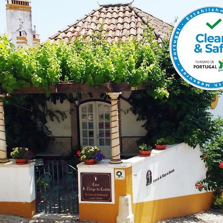 Casa De S. Thiago Do Castelo Hotel โอบิดอส ภายนอก รูปภาพ